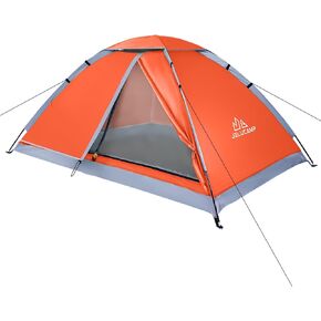 1/2/4/5/6 Person Dome Tents for Camping, Lightweight Portable Backpacking Tent, Small Easy Set Up Outdoor Waterproof Camping Hiking Tent for Adults