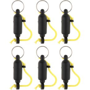 6Pcs Planer Release Clips Heavy Tension Snap Release Clip Mini-Otter Planer Release for Off Shore Fishing