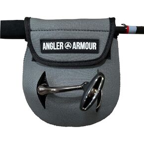 Angler Armour Spinning Reel Cover, Fishing Reel Cover, Neoprene Reel Cover, Spinning Reel Sleeve, Spinning Reel Case, Spinning Reel Protective Sleeve, Fits 1000, 2000, 3000, 4000 Spinning Reels