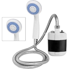 Portable Outdoor Shower, Electric Water Saving Shower, Battery Powered Shower Pump for Hiking Backpacking Camping Travel Beach Pets Watering Flowers