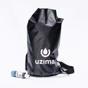 Uzima UZ-BP Backpack System- Gravity Water Bag That Provides Water Collection, Storage, Filtration, and Transportation All in One: 17.5L Capacity. WHO Certified Backpacking Water Filtration System.…