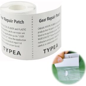 Inflatable Patch Repair Kit for Airbed Mattress, Heavy Duty 7ft x 3in Clear Waterproof Strong Adhesive TPU Repair Tape for Tent Bounce House Exercise Ball Kayak Swimming Pool Float
