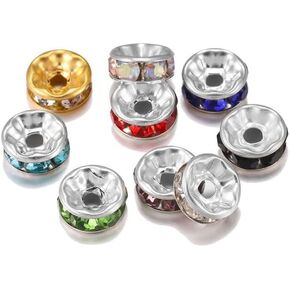 Pack of 50 Fishing Beads Fishing Wedding Spinner Rig Making Supplies Walleye DIY Mixed Color