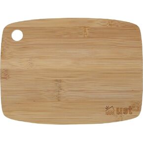 UST Bamboo Cutting Board with Eco-Friendly Construction, Moisture Resistance and Space Saving Size for Camping, Hiking, Emergency and Outdoor Survival