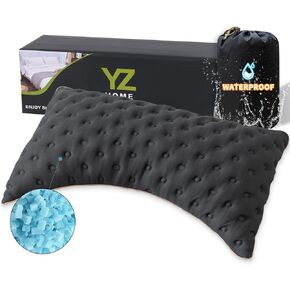Pillow for Side and Back Sleepers Side Sleeper Pillow for Neck and Shoulder Pain Side Sleeper Bed Pillows Queen Size with Adjustable Shredded Memory Foam Filling