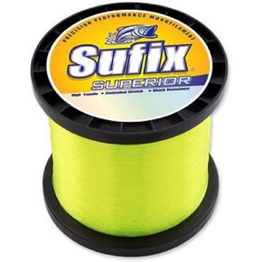Sufix Superior 1-Pound Spool Size Fishing Line (Yellow, 80-Pound)