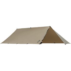 OneTigris PROTEUS Camping Tarp, Versatile Waterproof Lightweight Tarp Shelter with Doors, Extra Large 20.1ft x 9.2ft, Ideal for Camping, Hiking, Backpacking, Tent, Bushcraft