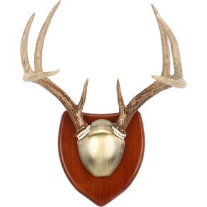 Allen Company EZ Mount Adjustable Tribute Horn Mounting Kit, Works with Whitetail, Mule Deer, & Antelope, Hardwood