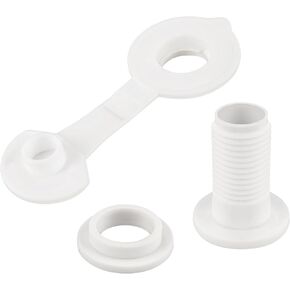 Cooler Drain Plug Assembly Replacement for Coleman Xtreme Coolers 50 qt, 58 qt, 82 qt, Drain Plug Replacement for Cooler, Cooler Accessories Also Fit for Rubbermaid Cooler - 1.5" Shaft Length