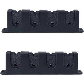 Horizontal 3/4/6 Rod Storage Rack Fishing Holder Wall Mount Stand Foam Inserts with Screw for Garage Carp Accessory Holder for Bathrooms On Wall Stand Standing Toilet Travel Children