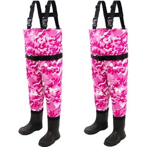 kids to youth waterproof chest waders, Swamp Mudding wader for boys and girls