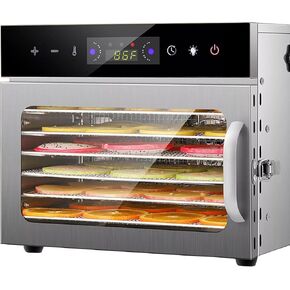 Food-Dehydrator-Machine Food-Dryer for Fruit-Mushroom-Meat-Jerky-Herb Stainless-Steel
