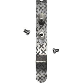 Donk! Titanium Pocket Clip. Made for Leatherman Free (P2, P4, T2 & T4) Curl & Bond. TC4 Titanium. Matte Finish. 2 Screws. 5 Custom Designs. Extra Carry Options - 'Norwegian Wood’