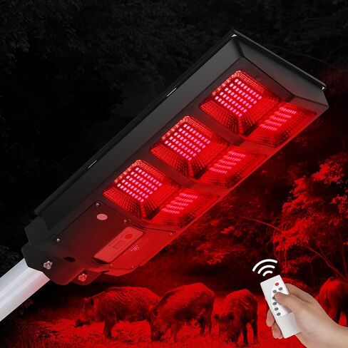 Hog Light, Upgrade Hog Lights for Night Hunting Motion Activated, Durable Solar Green Hog Light with Remote, Deer Hog Feeder Light with Bracket in Saudi Arabia
