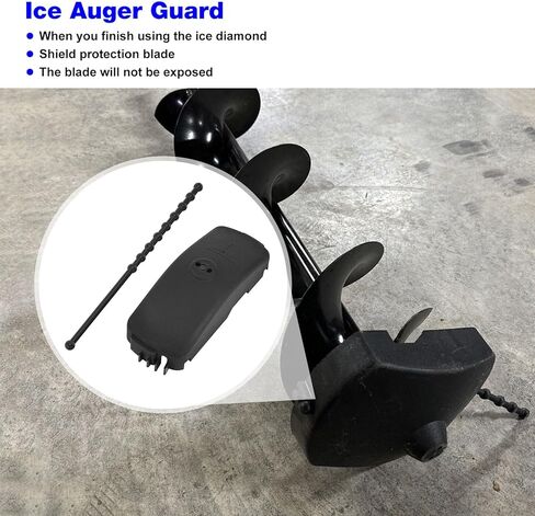 واقي شفرة Ice Auger لشفرة StrikeMaster Power Auger (أسود) in Kuwait
