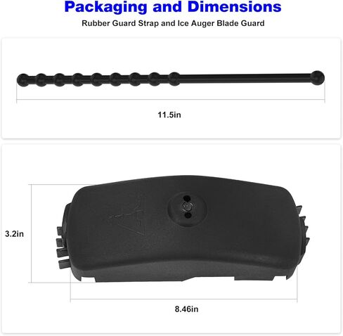 واقي شفرة Ice Auger لشفرة StrikeMaster Power Auger (أسود) in Kuwait