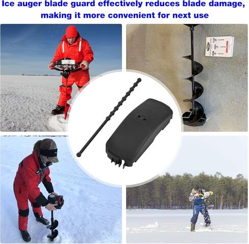 واقي شفرة Ice Auger لشفرة StrikeMaster Power Auger (أسود) in Kuwait