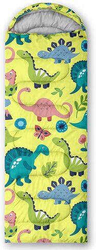 Sleeping Bags for Adults and Kids Backpacking Camping Sleeping Bags for Girls and Boys Lightweight Waterproof Cold/Warm Sleeping Bag for Season Camping Essentials Outdoor Travel with Compression Bags in Saudi Arabia