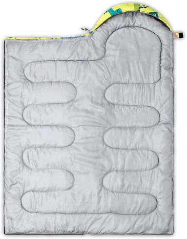 Sleeping Bags for Adults and Kids Backpacking Camping Sleeping Bags for Girls and Boys Lightweight Waterproof Cold/Warm Sleeping Bag for Season Camping Essentials Outdoor Travel with Compression Bags in Saudi Arabia