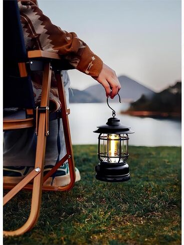 Rechargeable camping lantern,outdoor camping light with USB charging port,Fearless of wind and rain,suitable for camping,garden,courtyard,and lawn use in Saudi Arabia