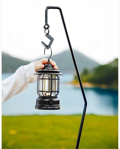 Rechargeable camping lantern,outdoor camping light with USB charging port,Fearless of wind and rain,suitable for camping,garden,courtyard,and lawn use in Saudi Arabia