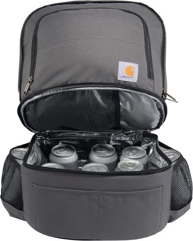Carhartt Insulated 24 Can Two Compartment Cooler Backpack, Backpack with Fully-Insulated Cooler Base in Saudi Arabia