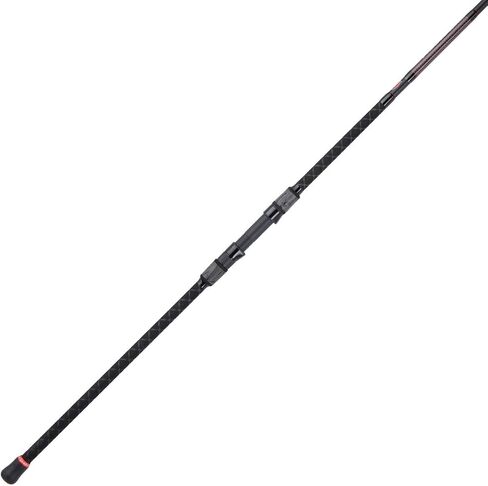PENN Prevail II 11’ Surf Spinning Rod; 2-Piece Fishing Rod, 15-30lb Line Rating, Medium Heavy Rod Power, Moderate Fast Action, 2-6 oz. Lure Rating, Black, Red in Saudi Arabia