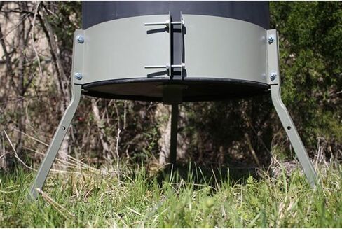 Boss Buck Tripod for 55 Gallon Heavy Duty Drum Deer Feeder, Accessory Part 20 Inch Leg Band Barrel Stand System, Green (2 Pack)-Tripod Only in Saudi Arabia