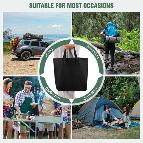 REDCAMP Folding Camping Stove Windscreen, 4 Plates Iron Outdoor Stove Windshield, Portable Wind Blocker with Storage Bag for Camping Hiking Backpacking Picnic Cooking in Saudi Arabia