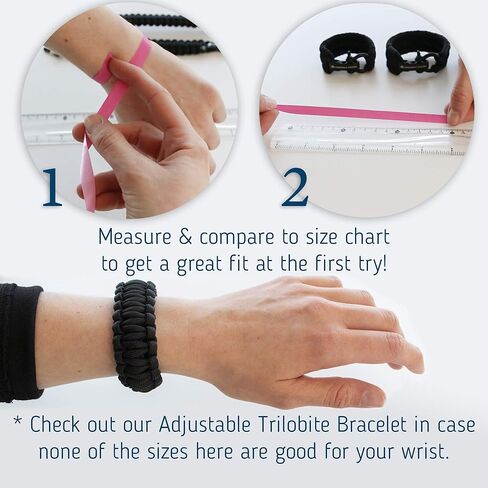 أساور باراكورد السويدية الودية للرجال، أساور حبل للأولاد، سوار باراكورد، سوار حبل للرجال - حجم قابل للتعديل - مجموعة من 2 أساور النجاة للرجال in Kuwait