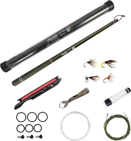 Aventik FreshStart Tenkara Rod in 7ft/8ft Action 7:3 Complete Beginner Kit in Kuwait