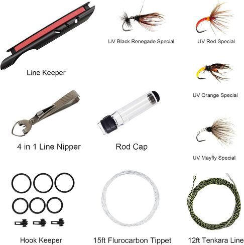 Aventik FreshStart Tenkara Rod in 7ft/8ft Action 7:3 Complete Beginner Kit in Kuwait