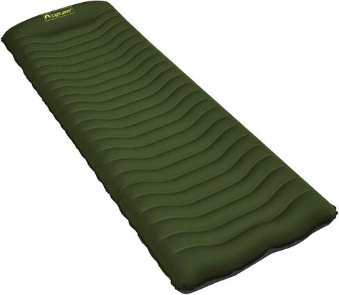 Lightspeed Outdoors The Cradle Curved Air Mat, Inflatable Sleeping Pad, Chive in Saudi Arabia