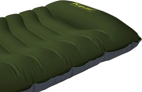 Lightspeed Outdoors The Cradle Curved Air Mat, Inflatable Sleeping Pad, Chive in Saudi Arabia