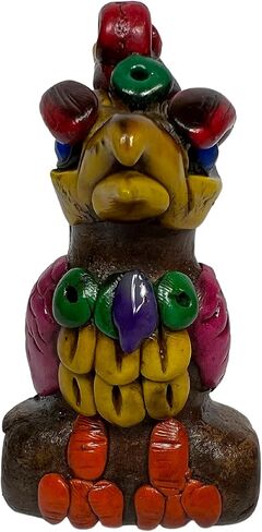 صفارة الطيور الأزتيكية الأصلية الخاصة بالأنشطة الخارجية والاستمتاع - (ألوان متنوعة) in Kuwait