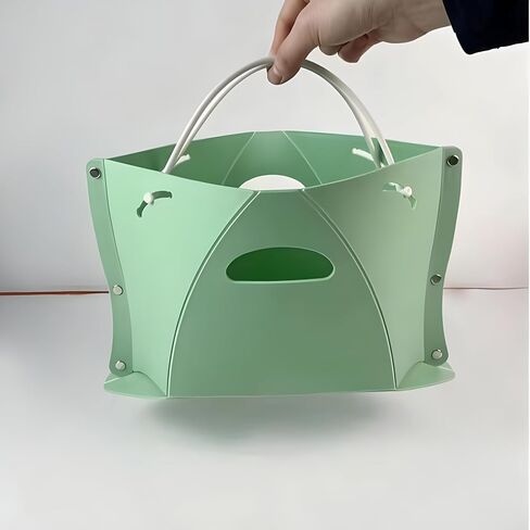 مقعد تخييم قابل للطي من البلاستيك المحمول من Algasan مكون من 4 قطع، كرسي خفيف الوزن قابل للطي، مناسب لحقيبة الظهر لمجموعة الجولات والشواء والمترو في الهواء الطلق وخفيف للغاية in Kuwait