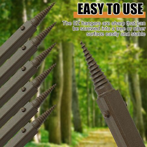 Sadnyy 34 Inch Tree Stand Bow Hanger Bow Hunting Accessories Tree Stand Accessories for Hunting Bow Holder Archery Multi Purpose Tree Stand Bow for Outdoors Sports in Saudi Arabia
