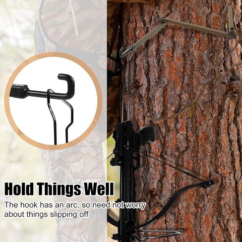 Sadnyy 34 Inch Tree Stand Bow Hanger Bow Hunting Accessories Tree Stand Accessories for Hunting Bow Holder Archery Multi Purpose Tree Stand Bow for Outdoors Sports in Saudi Arabia