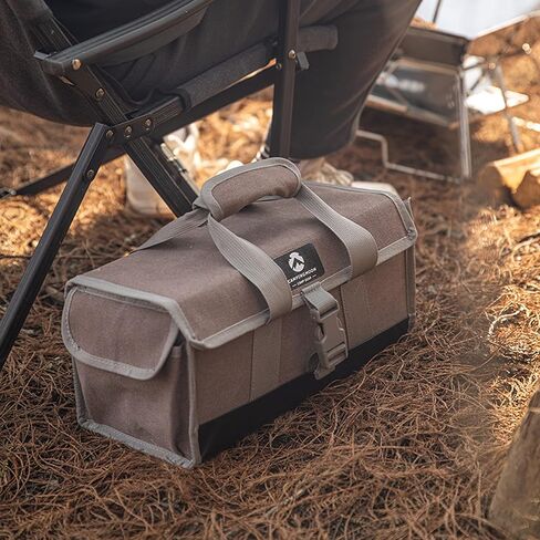خيمة تخييم خارجية مقاومة للماء من CAMPINGMOON، مطرقة، حقيبة صندوق تخزين متعددة الحاويات (قماش، مقاس M (طول 17.7 بوصة، B-155C)) in Saudi Arabia