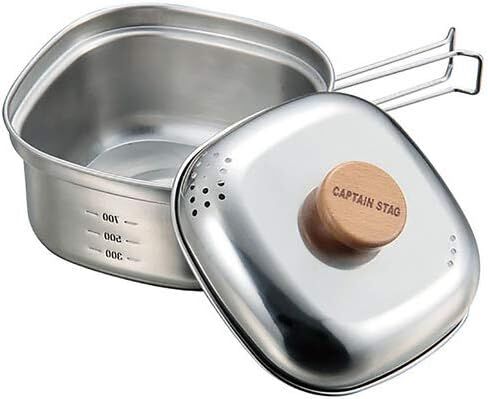 UH-4202 Stainless Steel Square Ramen Cooker, 0.3 gal (1.3 L), Made in Japan, Made in Japan in Saudi Arabia