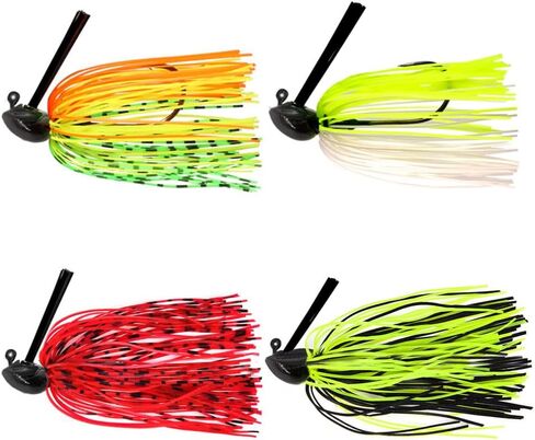 السباحة تهزهز الصيد السحر المطاط التقليب تهزهز عدة تخطي الأعشاب الضارة باس الصيد التنغستن تهزهز رئيس وتنورة سيليكون in Kuwait