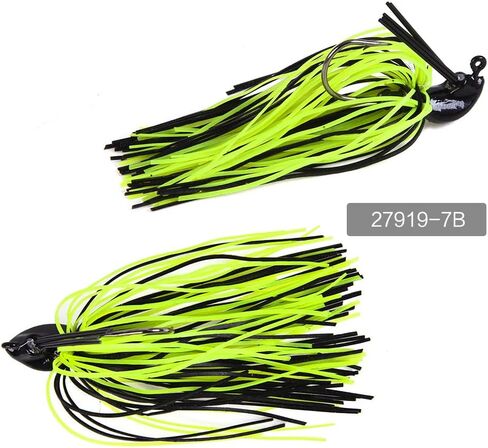 السباحة تهزهز الصيد السحر المطاط التقليب تهزهز عدة تخطي الأعشاب الضارة باس الصيد التنغستن تهزهز رئيس وتنورة سيليكون in Kuwait