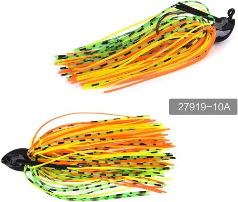 السباحة تهزهز الصيد السحر المطاط التقليب تهزهز عدة تخطي الأعشاب الضارة باس الصيد التنغستن تهزهز رئيس وتنورة سيليكون in Kuwait