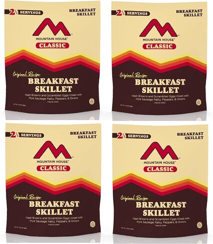 Mountain House Classic Breakfast Skillet | Freeze Dried Backpacking & Camping Food | 2.5 Servings in Saudi Arabia
