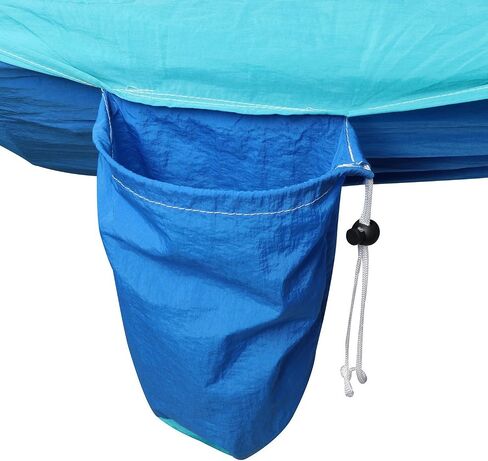 PORTAL Double Camping Hammock Lightweight Portable Nylon Hammock with Straps and Carabiners in Saudi Arabia