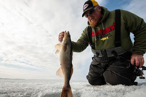 Northland Fishing Tackle Buck-Shot Coffin Ice Fishing Jigging Spoon, 3 Spoons Per Pack, Assorted Colors for Walleye, Perch, Crappie, & More in Saudi Arabia