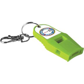 Whistle for Life by resqme Neon Green, Loud Powerful Rescue Survival Safety, Made in USA, 120 Decibels Emergency Whistle, for Outdoors, Camping, Hiking, Running, Boating, Hunting, Self Defense