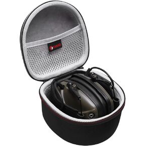 XANAD Hard Case for Walker's Patrior Razor/Howard Leight/Peltor Sport Tactical/Pro For Sho 34dB Ear Shooting Earmuff