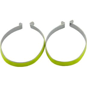 High Reflective Trouser Pant Safety Metal Clips,Pant Leg Cuff Clips Bike Bicycle 1 Pair