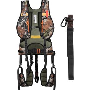 Tree Stand Harness, Hunter Safety Harness for Tree-Stand Hunting, Lightweight Tree Stand Safety Strap